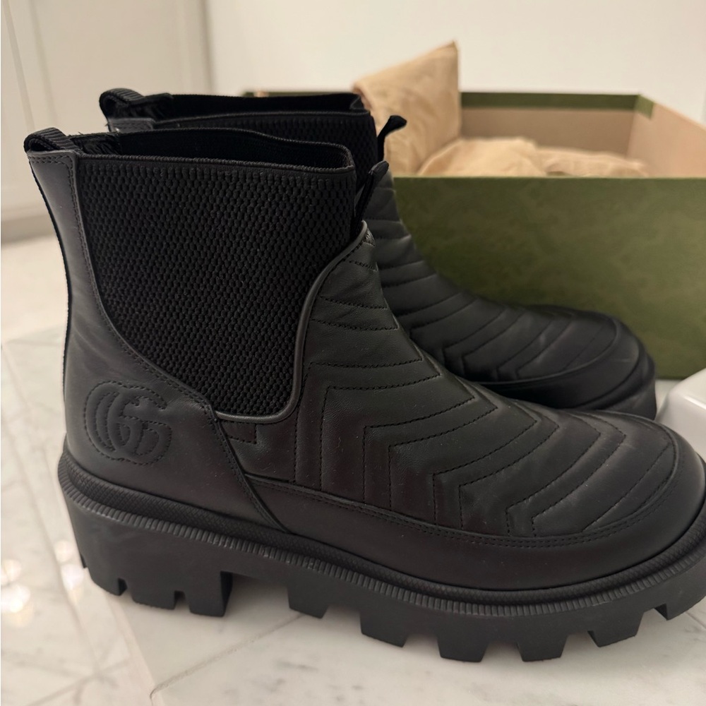 Gucci Women's Black Ankle Boots